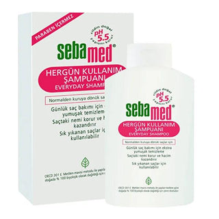 Sebamed Everyday Shampoo 400ml - pH 5.5 Shampoo for Dry, Weak Hair