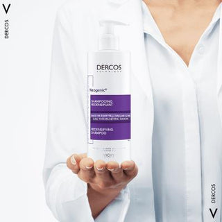 Vichy Dercos Neogenic: Hair Thickening Shampoo for Hair Loss & Density | Volumizing, Paraben-Free, Hypoallergenic, Dermatologist Tested Vichy Neogenic Hair Thickening Shampoo | For Hair Loss & Density hair thickening shampoo, hair loss shampoo, hair density shampoo, Vichy Dercos Neogenic, shampoo for thinning hair, paraben free shampoo, hypoallergenic shampoo, hair growth shampoo, shampoo for hair loss, hair volumizing shampoo, hair loss, thinning hair, hair density, hair volume, Stemoxydine, Amino complex,