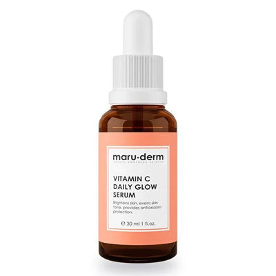 Maruderm Vitamin C and Peptide Serum: Brighten, Hydrate & Rejuvenate - Paraben & Fragrance Free, Anti-Aging Skin Brighte