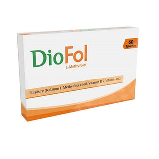 Diofol - Dietary Supplement Tablets for Adults - L-Methylfolate, Vitamin D3, B12, Iodine - 60 Tablets Diofol Dietary Supplement Tablets - L-Methylfolate, Vitamin D3, B12, Iodine dietary supplement tablets, L-Methylfolate, Vitamin D3 supplements, Vitamin B12 supplements, Iodine supplements, nutritional supplements for adults, health supplements, wellness products, dietary health, nutritional health