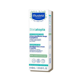 Mustela Stelatopia Emollient Face Cream for Babies - Gentle, Moisturizing Skincare for Newborns & Children, Soothes Dry Skin, 1.35 fl oz Mustela Stelatopia Face Cream for Babies - Soothes Dry Skin Mustela Stelatopia Emollient Face Cream, baby face cream, emollient face cream for newborns, gentle skincare for babies, dry skin relief for children, baby skincare, newborn skincare, moisturizing face cream, gentle moisturizer, sensitive skin care, skincare for dry skin, baby skincare routine