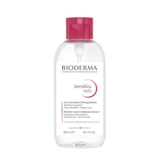 Bioderma Sensibio H2O Micellar Water for Sensitive Skin - 28.74 fl oz Gentle Makeup Remover & Cleanser Bioderma Sensibio H2O Micellar Water - Gentle Makeup Remover micellar water, sensitive skin cleansing, dermatologically tested, hypoallergenic skincare, makeup remover, no-rinse cleansing, Bioderma Sensibio H2O, gentle cleanser, skincare for sensitive skin, non-irritating skincare, daily skincare, travel skincare, convenient skincare, effective makeup removal