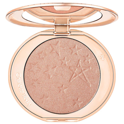 Charlotte Tilbury Glow Glide Face Architect Highlighter - Liquid-Like Powder Highlighter for Radiant Glow, Cruelty-Free,