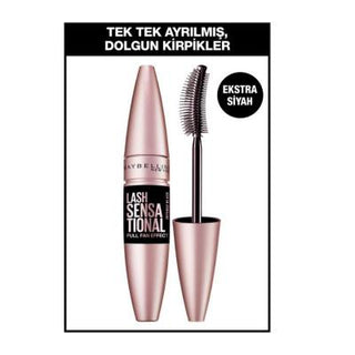 Maybelline Lash Sensational Intense Black Mascara: Volumizing, Lengthening, and Long-Lasting - Dramatic Fan Effect for Stunning Eyelashes Maybelline Lash Sensational Mascara: Intense Black Volume intense black mascara, volumizing mascara, lengthening mascara, lash sensational mascara, long lasting mascara, Maybelline mascara, fan effect mascara, black mascara, eyelash volume mascara, mascara, lash volume, lash definition, dramatic lashes, long-wearing mascara, smudge-proof mascara, argan oil mascara, pro-vi