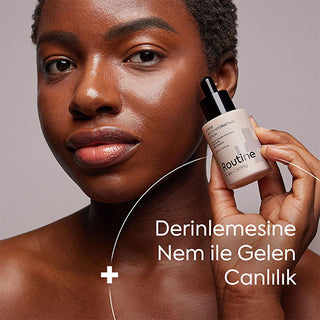 Routine+ Hyaluronic Acid Serum with Vitamin B5 - 24 Hour Deep Hydration, Vegan & Cruelty-Free Skincare Routine+ Hyaluronic Acid Serum - Vegan & Cruelty-Free hyaluronic acid serum, vegan skincare, cruelty-free beauty products, deep hydration skincare, anti-aging serum, skincare routine, sensitive skin, dry skin, mature skin, clean beauty, sustainable beauty