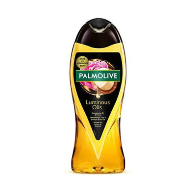 Palmolive Luminous Oils Macadamia Shower Gel - Luxurious Moisturizing Body Wash, 16.91 fl oz