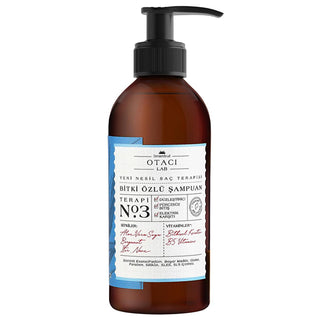 Otacı Lab No:3 Sulfate-Free Smoothing Shampoo - Anti-Frizz, Natural Hair Care, 8.45 fl oz Otacı Lab No:3 Sulfate-Free Smoothing Shampoo - Natural Hair Care Sulfate-Free Shampoo, Anti-Frizz Shampoo, Natural Hair Care, Smoothing Shampoo, Anti-Static Hair Product, Hair Care, Natural Cosmetics, Gentle Shampoo, Daily Hair Care, Frizz Control, Static Hair Solution, Bergamot Fragrance, Geranium, Mint, Sulfate-Free Hair Care, Organic Hair Products