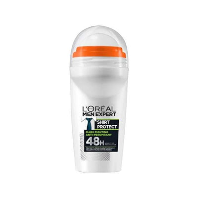 L'oréal Paris L'orŽal Paris Men Expert Roll On Shirt Protect Anti Perspirant Deodorant for Men - 48 Hour Protection, Sta