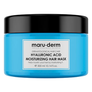 Maruderm Hyaluronic Acid Hair Mask: Deeply Hydrates & Repairs Dry, Damaged Hair - Vegan & All Hair Types Maruderm Hyaluronic Hair Mask: Hydrates Dry & Damaged Hair hyaluronic acid hair mask, vegan hair mask, moisturizing hair treatment, hair mask for dry hair, hair mask for damaged hair, argan oil hair mask, hair hydration mask, hair mask, dry hair, damaged hair, vegan hair care, moisturizing, argan oil, aloe vera, hair treatment, hair hydration, deep conditioning, all hair types, hair repair, cruelty-free,