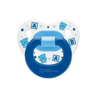 Wee Baby Orthodontic 18+ Month Pacifier - BPA-Free, Soothes Sensitive Gums, Promotes Healthy Oral Development Wee Baby 18+ Month Pacifier - Orthodontic & BPA-Free baby pacifier, 18+ month pacifier, orthodontic pacifier, BPA-free pacifier, toddler pacifier, baby soother, pacifier for sensitive gums, Wee Baby pacifier, pacifier, soother, oral development, teething, baby, toddler, infant, comfort, BPA free, travel, outings, sensitive gums, healthy development, pacifiers, baby products, baby essentials, new par