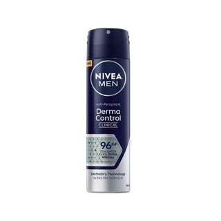 Nivea Derma Control Clinical Men's Deodorant - Long Lasting Odor Protection, 5.07 fl oz Nivea Derma Control Deodorant for Men - Long Lasting Nivea Deodorant, Men's Deodorant, Clinical Strength Deodorant, Derma Control Deodorant, Long Lasting Deodorant for Men, Men's Grooming, Personal Care, Antiperspirant, Deodorant Spray, Men's Hygiene, Nivea Men's Products