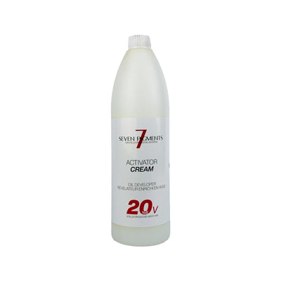Seven Pigments Hair Dye Oxidizing Cream, 20 Vol %6 Developer - 1000 ml for Professional Hair Color