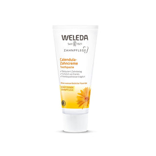Weleda Natural Calendula Toothpaste 75ml - Organic Oral Care with Anti-Inflammatory Properties Weleda Calendula Toothpaste - Natural Oral Care Natural toothpaste, Calendula toothpaste, Organic oral care, Weleda toothpaste, Herbal dental care, Eco-friendly toothpaste, Sustainable oral hygiene, Chemical-free toothpaste, Natural oral care products, Organic dental hygiene, Gentle toothpaste, Anti-inflammatory toothpaste