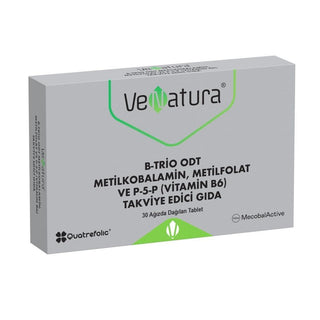 VeNatura Vitamin B Supplement - Orally Disintegrating Tablets with B6, B12, and Folic Acid for Health and Wellness VeNatura B-Trio: B6, B12 & Folic Acid Supplement Vitamin B Supplement, Dietary Supplement, Folic Acid, Vitamin B12, Vitamin B6, Orally Disintegrating Tablets, Health and Wellness, Nutritional Support, Energy Boost