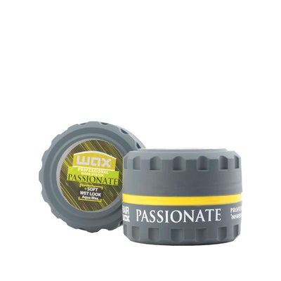 Passionate Soft Wet Look Aqua Wax 150ml - Styling Hair Wax for Sleek Finish