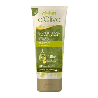 Hand and Body Cream Olive Oil Moisturizing Normal to dry