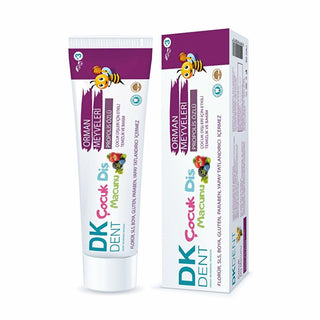 dk dent kids toothpaste forest fruits flavor, natural ingredients for kids toothpaste DK Dent Kids Toothpaste - Natural Forest Fruits Flavor | 50 ml DK Dent Kids Toothpaste - Natural Forest Fruits Flavor dk-dent, kids-toothpaste, natural-toothpaste, forest-fruits, childrens-health, floride-free, parents, dental-care, xylitol, ai-generated