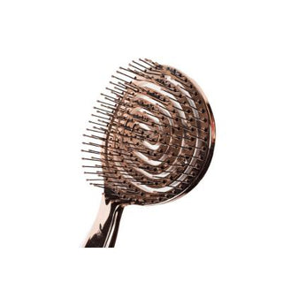 nascita 3d flexi kontrol hair brush chrome 35, nascita hair brush close up, nascita flexi kontrol hair brushing Nascita 3D Flexi Kontrol Hair Brush - Chrome 35 Nascita 3D Flexi Kontrol Hair Brush | Chrome 35 nascita, hair-brush, flexi-control, hair-care, detangling-brush, chrome-finish, styling-tools, ai-generated, hair-care-enthusiasts, versatile-hair-tool