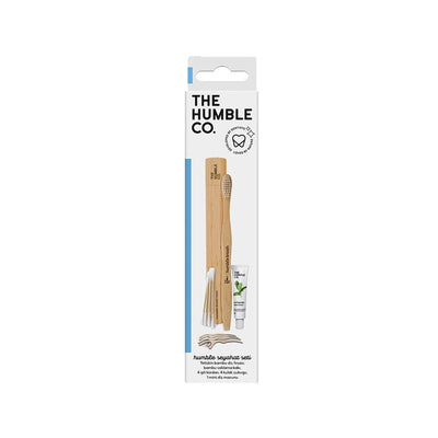 The Humble Co Oral Care Travel Kit - Compact Portable Oral Hygiene Solution for Travelers
