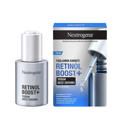 Neutrogena Neutrogena Retinol Boost Anti-Aging Night Serum 30ml - Stimulates Collagen, Reduces Fine Lines