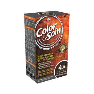 color-soin-4a-iced-brown-hair-dye, plant-based-hair-dye-color-soin-4a Color&Soin 4A Iced Brown - Ammonia-Free Hair Dye | 4.5 oz Color&Soin 4A Iced Brown Hair Dye - Plant-Based Formula hair-dye, color-soin, iced-brown, ammonia-free, plant-based, beauty, hair-color, women, hair-care, ai-generated
