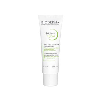 Bioderma Sebium Hydra: Intense Hydration Facial Moisturizer for Oily, Acne-Prone & Irritated Skin | Non-Comedogenic, Ski