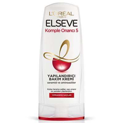 L'Oréal Paris Loreal Paris Elseve: Komple Onarõcõ 5 Hair Conditioner - Repairs & Strengthens Damaged Hair, Detangles, Bi