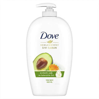 Dove Liquid Hand Soap Avocado Oil & Calendula - Moisturizing & Dermatologically Recommended - 15.22 fl oz Dove Liquid Hand Soap Avocado Oil & Calendula - 15.22 fl oz liquid hand soap, moisturizing hand soap, dermatologically recommended soap, avocado oil soap, calendula soap, gentle hand soap, nourishing hand soap, soft hands, smooth hands, skin care, hand hygiene, bathroom essentials, family care, sensitive skin products
