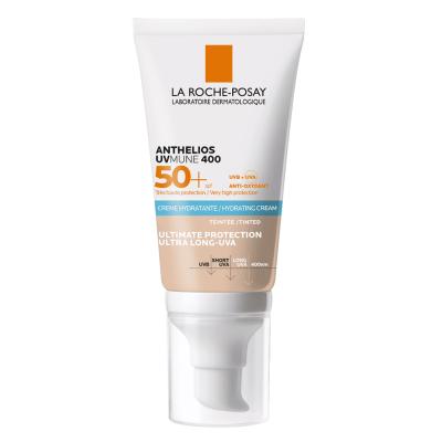 La Roche-Posay Anthelios UVMune SPF50+ Tinted Sunscreen: High UVA/UVB Protection, Moisturizing, Evens Skin Tone, Ideal f