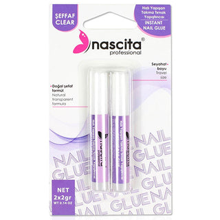 Nascita Transparent Nail Glue for Artificial Nails - Strong Adhesive, Easy Application - Nail Beauty Essentials Nascita Transparent Nail Glue - Strong & Easy Application nail glue, artificial nail adhesive, transparent nail glue, nail beauty products, DIY nail care, nail care, nail art, salon-quality nails, strong adhesive, easy application, nail enhancements, beauty essentials