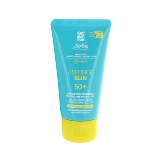 Bionike Defence Sun SPF50+ Sunscreen: High UVA/UVB Protection for Dry, Sensitive Skin - Non-Greasy, Anti-Aging Formula Bionike SPF50+ Sunscreen for Dry Skin - UVA/UVB Protection sunscreen SPF50+, sunscreen for dry skin, broad spectrum sunscreen, UVA UVB protection, Bionike sunscreen, high SPF sunscreen, non-greasy sunscreen, sun protection for sensitive skin, sunscreen, dry skin, sensitive skin, UVA protection, UVB protection, IR protection, Vitamin E, Tocopheryl Acetate, Beta-Glucan, Carnosine, non-sticky,