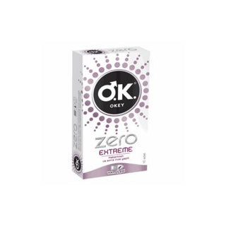 Okey Zero Extreme Condoms - 10 Count Pack, Ultra-Thin, Zero Lubricant for Sexual Health Okey Zero Extreme Condoms - Ultra Thin & Safe Condoms, Zero lubricant condoms, Thin condoms, Okey condoms, Safe sex products, Contraception, STI protection, Sexual health, Intimacy, Adult protection, Relationship essentials, Birth control, Sexual wellness