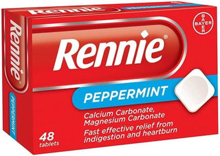 Rennie Peppermint 48 Tablets