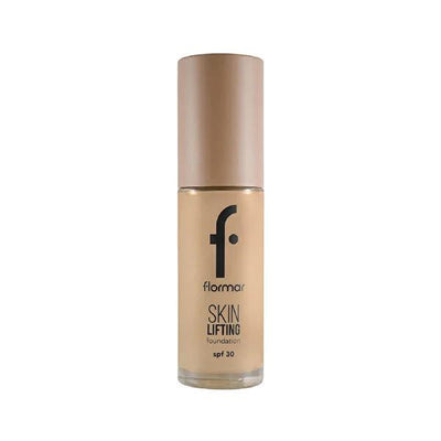 Flormar Skin Lifting Anti-Aging Foundation - Natural Finish, SPF 30 Protection, Creamy Texture