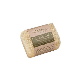 Sincere Salicylic Acid & Loofah Exfoliating Soap - 120g Natural Acne Treatment & Deep Pore Cleansing Soap Bar Sincere Salicylic Acid Loofah Soap - Exfoliate & Clear Acne Salicylic Acid Soap, Loofah Soap, Exfoliating Soap, Acne Treatment Soap, Kabak Lifli Sabun, Natural Exfoliating Soap, Salicylic Acid Cleanser, Loofah Embedded Soap, Acne Soap, Exfoliating Bar Soap, Natural Skincare, Acne Treatment, Pore Cleansing, Skin Care, Facial Cleanser, Body Soap, Exfoliation, Loofah, Salicylic Acid, BHA, Acne-Prone Sk