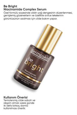 Dermoskin Be Bright Niacinamide Complex Serum for Oily & Combination Skin - Hydrating, Pore Minimizing, 30ml Dermoskin Be Bright Niacinamide Serum for Oily Skin Niacinamide Complex Serum, Dermoskin Be Bright Serum, Niacinamide for skin, Serum for combination skin, Serum for oily skin, Hyaluronic Acid serum, Skin hydration serum, Acne scar treatment serum, skincare, oily skin, combination skin, anti-aging, pore minimizing, hydrating serum