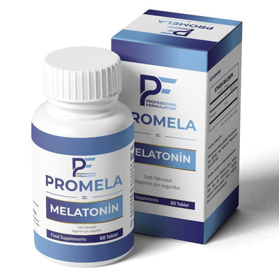 PF Promela Melatonin 3 mg 60 Tablets - Sleep Support Supplement for Adults and Teens