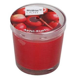 Rubin Licht Apple & Cinnamon Scented Candle - Long-Lasting Aromatherapy Home Decor Candle with 25 Hour Burn Time Rubin Licht Apple & Cinnamon Scented Candle - 25 Hour Burn Time scented candle, apple and cinnamon fragrance, long-lasting candle, home decor candle, aromatherapy candle, cozy home, relaxing ambiance, gift ideas, home decor essentials, apple cinnamon scent, warm and spicy fragrance, long burn time, single unit packaging