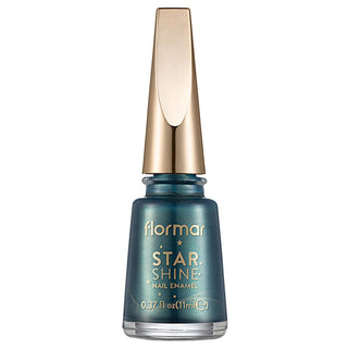 Flormar Star Shine Metallic Nail Polish - High Pigmentation, Long-Lasting, Dramatic Nail Art for Special Occasions Flormar Star Shine Metallic Nail Polish for Dramatic Nail Art metallic nail polish, high pigmentation nail polish, long-lasting nail polish, Flormar Star Shine, nail art products, special occasion nail polish, everyday glamour nail polish, nail care, beauty products, cosmetics, nail color, petrol green nail polish, bronze nail polish, lilac nail polish