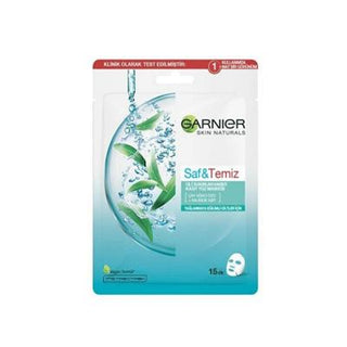 Garnier SkinActive Tea Tree & Salicylic Acid Anti-Blemish Facial Sheet Mask: Purify, Minimize Pores & Treat Acne for Oily Skin Garnier Tea Tree Facial Mask: Anti-Blemish, Pore Minimizing facial sheet mask, anti-blemish mask, tea tree mask, salicylic acid mask, oily skin mask, blackhead removal mask, pore minimizing mask, acne treatment mask, garnier face mask, purifying face mask, sheet mask, acne treatment, oily skin, blemishes, blackheads, pores, skincare, beauty, tea tree extract, salicylic acid, face ma