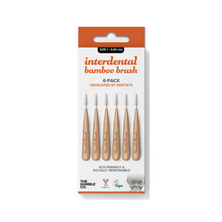 Humble Brush Bamboo Interface Brush 0.45mm 6 Pieces Size 1