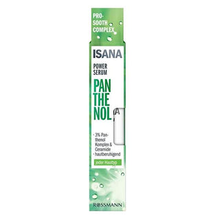 Isana Power Serum Pantenol - Vegan Face Serum for Intense Moisturization - 30 ml Isana Power Serum Pantenol - Vegan Moisturizing Face Serum Face Serum, Pantenol, Moisturizing Serum, Vegan Skincare, Dermatologically Tested, FSC Certified Packaging, Isana, Skincare, Vegan, Cruelty-Free, Hydrating Serum, Eco-Friendly Packaging, Dermatologist Approved, Daily Skincare, Ethical Skincare