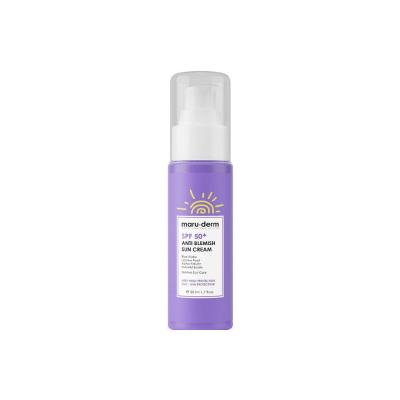 Maruderm SPF50+ Anti-Spot Sunscreen Cream 50ml - Vegan, Hyaluronic Acid, Anti-Aging Sun Protection