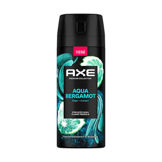 Axe Aqua Bergamot Premium Deodorant Spray - 72h Long-Lasting Protection, 5.07 fl oz Axe Aqua Bergamot Deodorant Spray - 72h Protection long-lasting deodorant, premium deodorant spray, Axe Aqua Bergamot, 72-hour deodorant protection, fragrance with essential oils, men's grooming, personal care, confidence-boosting products, premium fragrances, bergamot scent, sage, juniper notes, Zinc-Zap technology, uninterrupted freshness