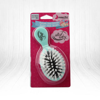 Nascita Baby Hair Brush - Soft Bristle Gentle Hair Care for Infants Nascita Baby Hair Brush - Gentle Soft Bristle Hair Care baby hair brush, Nascita baby hair care, gentle baby grooming, soft bristle brush for infants, baby hair care products, infant grooming tools, baby care essentials, gentle hair care, Nascita baby products