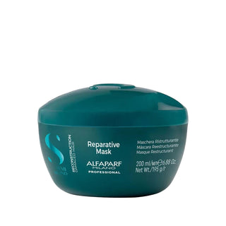 Alfaparf Semi Di Lino Reconstruction Reparative Mask - Intensive Hair Repair & Nourishment for Damaged Hair, 6.76 fl oz Alfaparf Hair Repair Mask - Repair Damaged Hair hair repair mask, damaged hair treatment, Alfaparf Semi Di Lino, Reconstruction Reparative Mask, hair care products, repairative hair mask, hair nourishment, damaged hair care, hair restoration, hair moisturizing, Semi Di Lino Reconstruction line, Turkish hair care