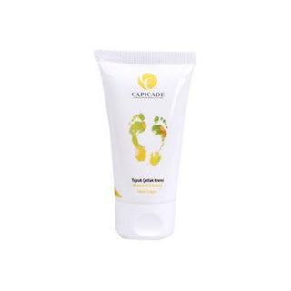 capicade cracked heel cream 50 ml, capicade cracked heel cream application, moisturized feet with capicade cream Capicade Cracked Heel Cream - Intensive Care | 50 ml Capicade Cracked Heel Cream - Intensive Care | 50 ml capicade, cracked-heel-cream, foot-care, moisturizer, skincare, intensive-care, daily-use, salicylic-acid, calendula, ai-generated