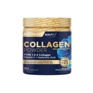 Nutraxin Collagen Powder Gold Quality 300g - Hydrolyzed Collagen Peptides for Skin, Hair & Joint Health Nutraxin Collagen Powder Gold Quality 300g - Hydrolyzed Collagen Peptides Collagen Powder Supplement, Hydrolyzed Collagen Peptides, Beauty and Wellness Dietary Supplement, Gluten-Free and Dairy-Free Supplement, Unflavored Collagen Powder, Skin Health, Hair Health, Joint Health, Wellness Supplements, Dietary Supplements, Collagen Supplements, Hyaluronic Acid, Vitamin C, Beauty Supplements