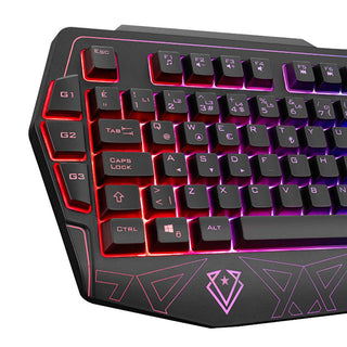Everest Gaming Keyboard and Mouse Combo - USB 3, RGB Lighting, 3 Macro Keys, Adjustable DPI Everest Gaming Keyboard & Mouse Combo - USB 3, RGB, 3 Macro Keys Gaming Keyboard, Gaming Mouse, RGB Keyboard, Programmable Macro Keys, Adjustable DPI Mouse, USB 3 Gaming Peripherals, Customizable Gaming Keyboard, High-Performance Gaming Mouse, Turkish-Q Layout, Gamer Essentials, PC Gaming Accessories