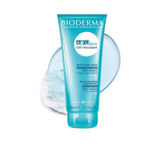 Bioderma ABCDerm: Gentle Baby Foaming Cleanser - Hypoallergenic, Paraben-Free Wash for Sensitive Skin - Dermatologist Recommended Baby & Children's Facial Cleanser Bioderma ABCDerm: Gentle Baby Foaming Cleanser - Sensitive Skin baby foaming cleanser, sensitive skin cleanser, paraben-free cleanser, hypoallergenic baby wash, gentle baby skin care, children's facial cleanser, Bioderma Abcderm, baby bath products, dermatological cleanser for babies, infant skincare, baby cleanser, kids cleanser, gentle cleanser